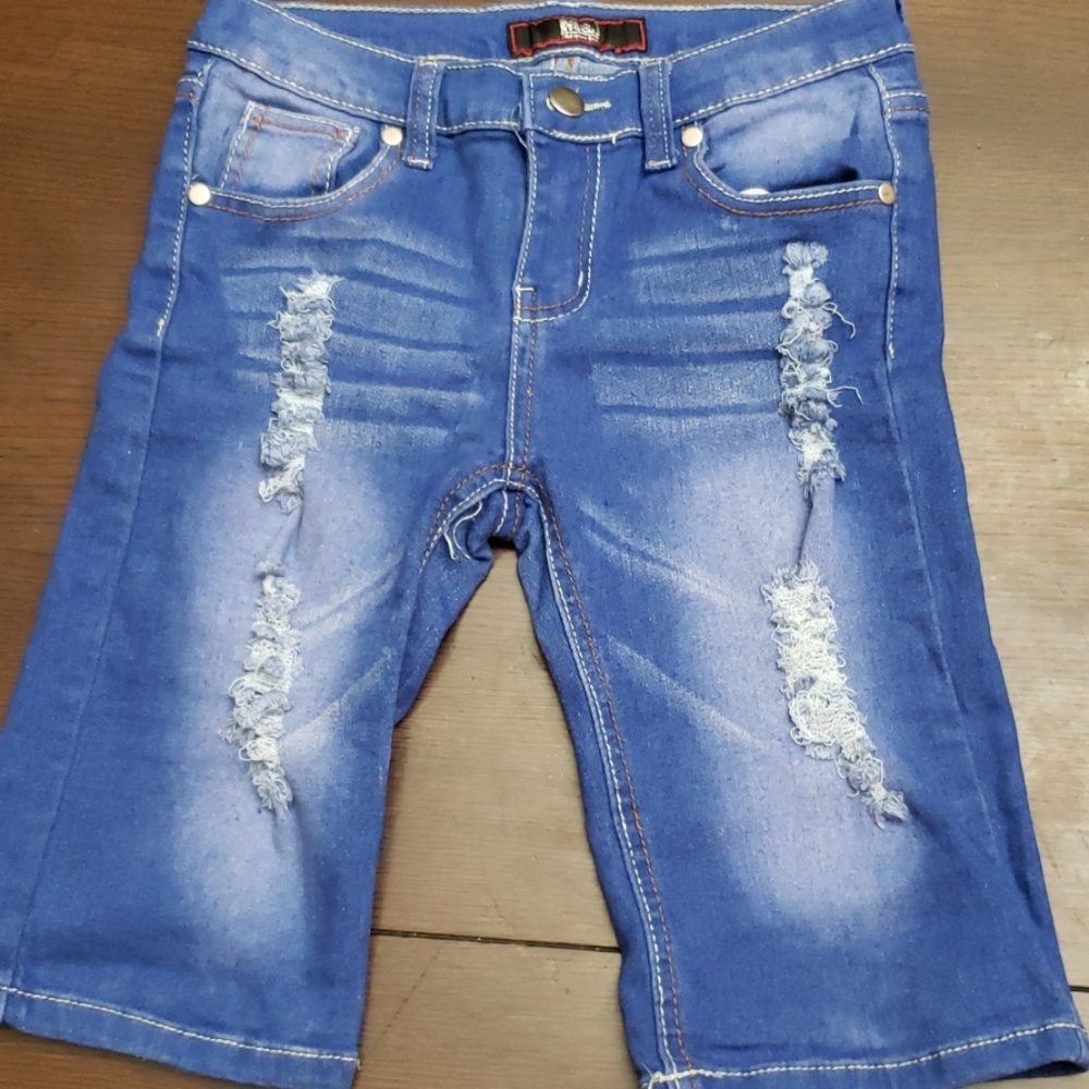 M&J Premium Denim Girls Shorts